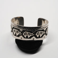 Load image into Gallery viewer, Sterling Silver Bear by Dina Huntinghorse (Wichita)