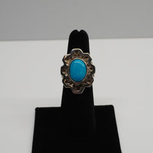 Load image into Gallery viewer, Sterling Silver w/ Turquoise by Dina Huntinghorse (Wichita)