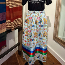 Load image into Gallery viewer, Pop Culture Skirts by Crystal Caesar (Sac & Fox/Pawnee)
