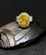 Load image into Gallery viewer, Manassa Turquoise Ring by JJ Otero (Navajo/Hopi)