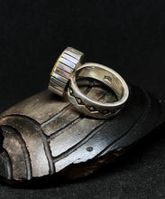 Load image into Gallery viewer, Manassa Turquoise Ring by JJ Otero (Navajo/Hopi)