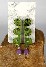 Load image into Gallery viewer, Acrylic Earrings by Rykelle Kemp (Mvskoke/Euchee/Choctaw/Navajo)