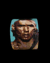 Load image into Gallery viewer, Beaded Portrait Cuffs by Shelby Rowe (Chickasaw)