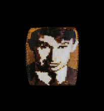 Load image into Gallery viewer, Beaded Portrait Cuffs by Shelby Rowe (Chickasaw)