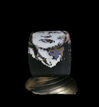 Load image into Gallery viewer, Beaded Portrait Cuffs by Shelby Rowe (Chickasaw)