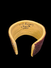 Load image into Gallery viewer, Beaded Portrait Cuffs by Shelby Rowe (Chickasaw)