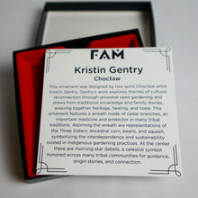 Load image into Gallery viewer, 2025 Holiday Ornament by Kristin Gentry (Choctaw)