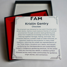 Load image into Gallery viewer, 2025 Holiday Ornament by Kristin Gentry (Choctaw)