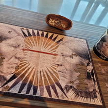 Load image into Gallery viewer, Puzzle - Welcoming the New Dawn by Chris Pappan (Kaw)