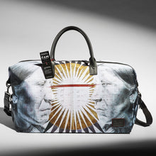 Load image into Gallery viewer, Duffle Bag - Welcoming the New Dawn by Chris Pappan (Kaw)