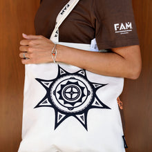 Load image into Gallery viewer, Tote Bag - Indigenous Brilliance by Joseph Erb (Cherokee)