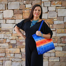 Load image into Gallery viewer, Tote Bag - Pagraahunye (First They Came) by Nyi K'omi-Kennetha Greenwood (Otoe-Missouria)