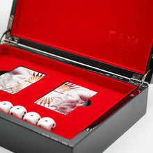 Load image into Gallery viewer, Card & Dice Set - Welcoming the New Dawn by Chris Pappan (Kaw)