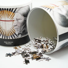 Load image into Gallery viewer, Puzzle - Welcoming the New Dawn by Chris Pappan (Kaw)