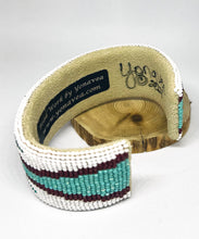 Load image into Gallery viewer, LG. Beaded Bracelet by Yonavea Hawkins (Caddo/Delaware Nations/Kickapoo Tribe of Oklahoma)