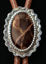 Load image into Gallery viewer, Piolet Mountain Bolo Tie by JJ Otero (Navajo/Hopi)
