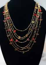 Load image into Gallery viewer, 39 OK Tribes Butterfly Necklace by Shelby Rowe (Chickasaw)
