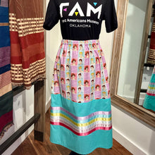 Load image into Gallery viewer, Pop Culture Skirts by Crystal Caesar (Sac &amp; Fox/Pawnee)
