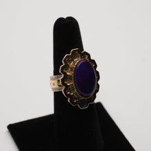 Load image into Gallery viewer, Ring - Sterling Silver/14K Gold with Sugelite by Dina Huntinghorse
