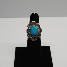 Load image into Gallery viewer, Ring - Sterling Silver w/ Turquoise by Dina Huntinghorse (Wichita)
