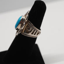 Load image into Gallery viewer, Ring - Sterling Silver w/ Turquoise by Dina Huntinghorse (Wichita)
