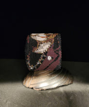 Load image into Gallery viewer, Beaded Portrait Cuffs by Shelby Rowe (Chickasaw)
