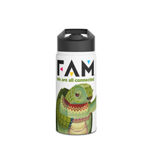 Load image into Gallery viewer, Family Discovery Center 12oz. Stainless Steel Water Bottle
