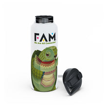 Load image into Gallery viewer, Family Discovery Center 32oz. Stainless Steel Water Bottle
