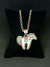 Load image into Gallery viewer, Horse Pendant by Dina Huntinghorse (Wichita)
