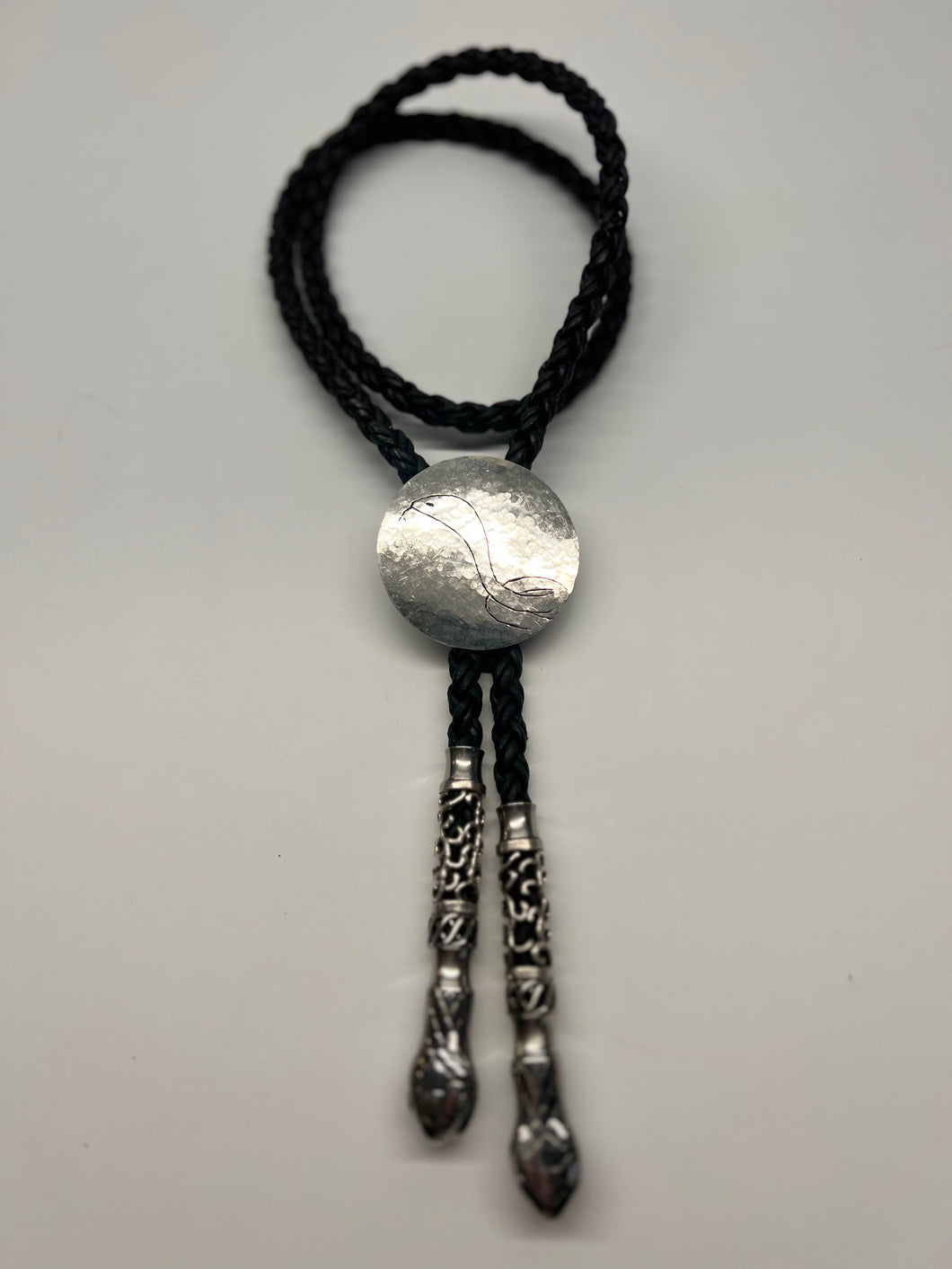 Consignment - Snake Bolo Tie by Mark Jordan (Chickasaw)