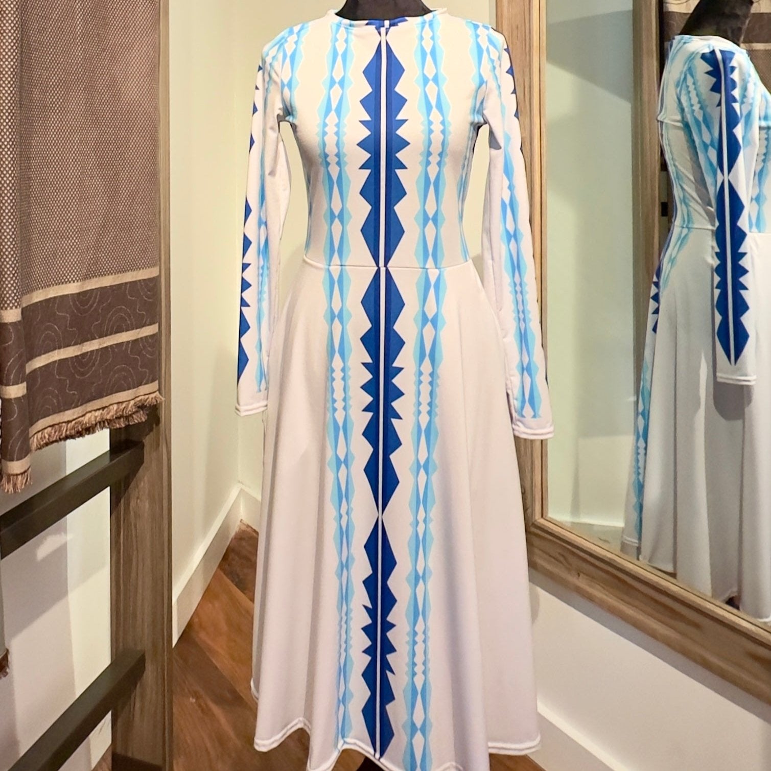 Winter Ribbonwork Dress by Nyi K'omi-Kennetha Greenwood (Otoe-Missouri ...