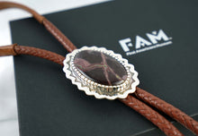 Load image into Gallery viewer, Pilot Mountain Turquoise Bolo by JJ Otero (Navajo/Hopi)
