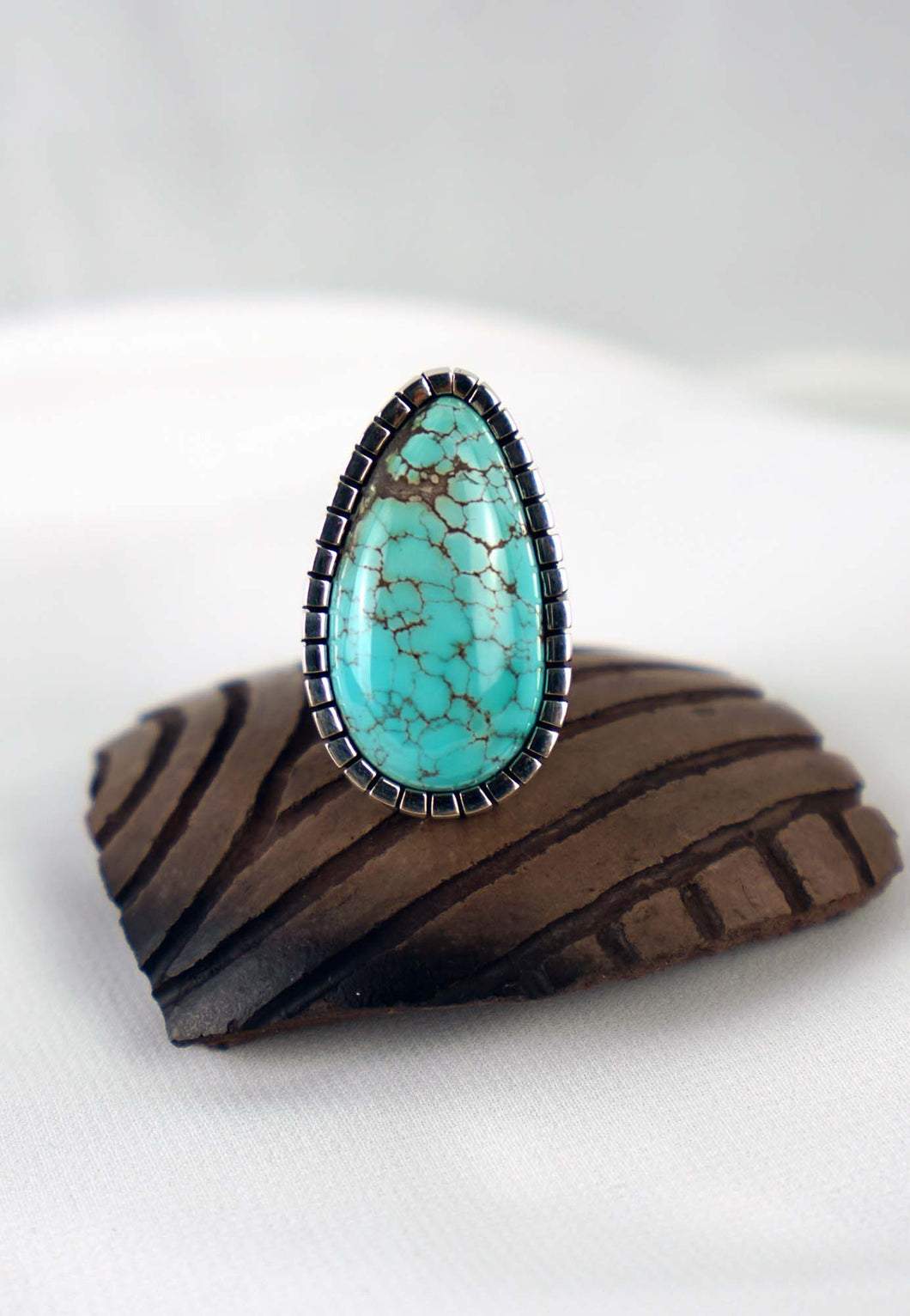 Thunderbird Turquoise by JJ Otero (Navajo/Hopi)