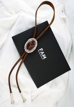 Load image into Gallery viewer, Pilot Mountain Turquoise Bolo by JJ Otero (Navajo/Hopi)
