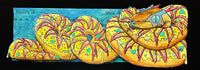 Si̱shtoholloꞌ Donut VII by Dustin Mater (Chickasaw)