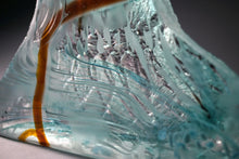 Load image into Gallery viewer, Consignment - Glass Sculpture - Tishkila 2/9 - Addison Karl Chick/Choc
