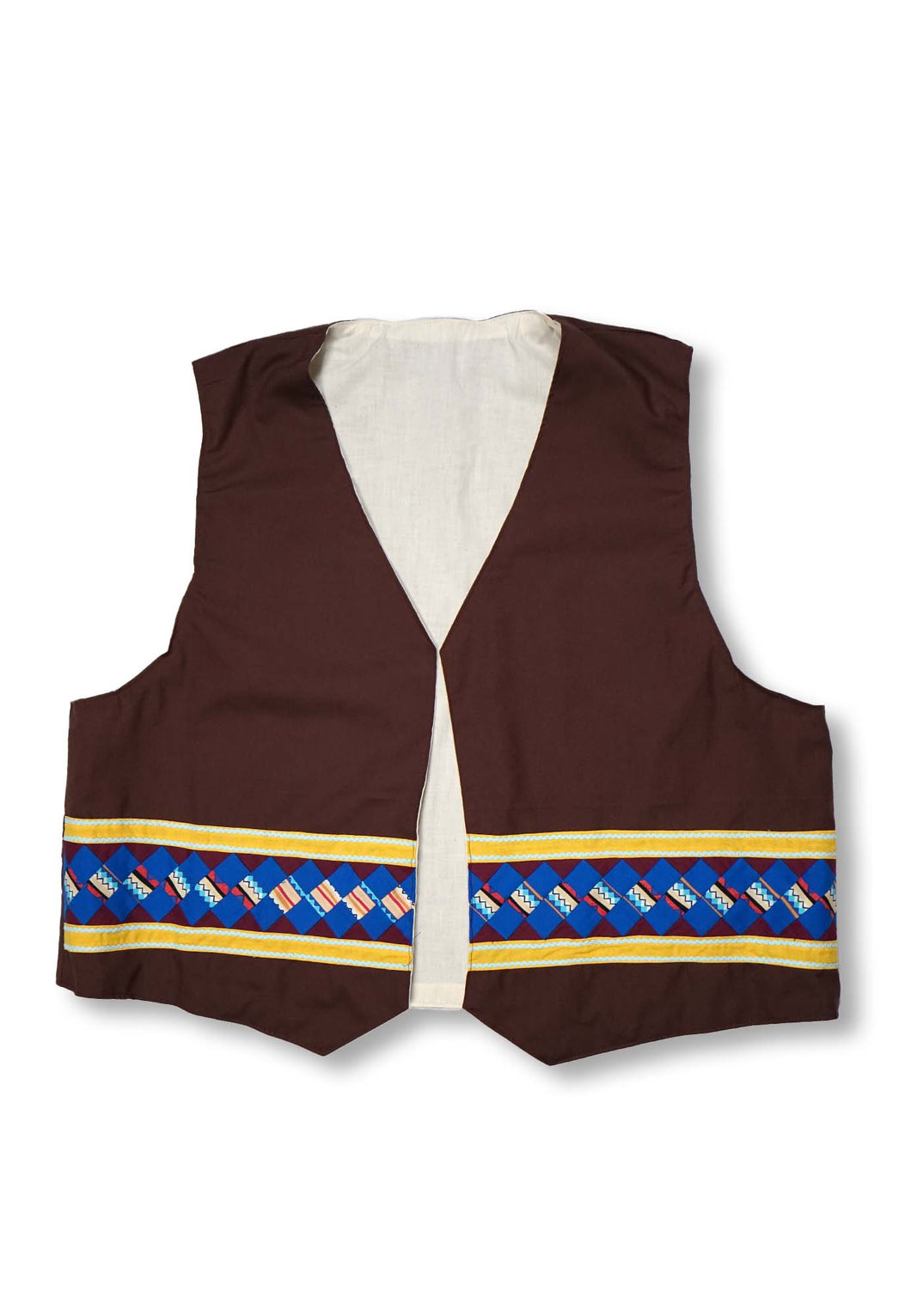 Adult Ribbon Vests by Patricia Martinez-Jim (Navajo)