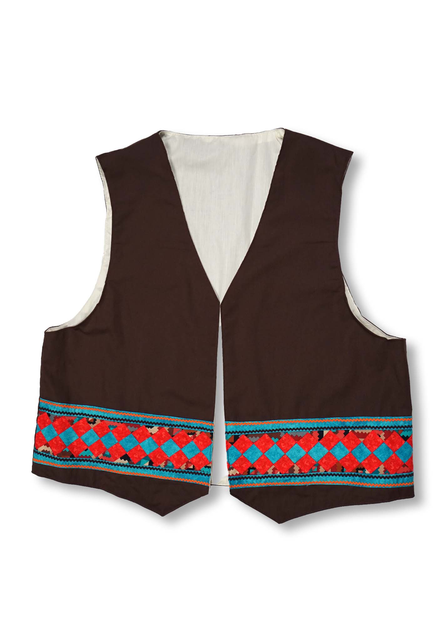 【正規品】Bibiy DONNA RIBBON VEST♡ Adult Ribbon Vests by Patricia Martinez-Jim (Navajo) – FAMstore