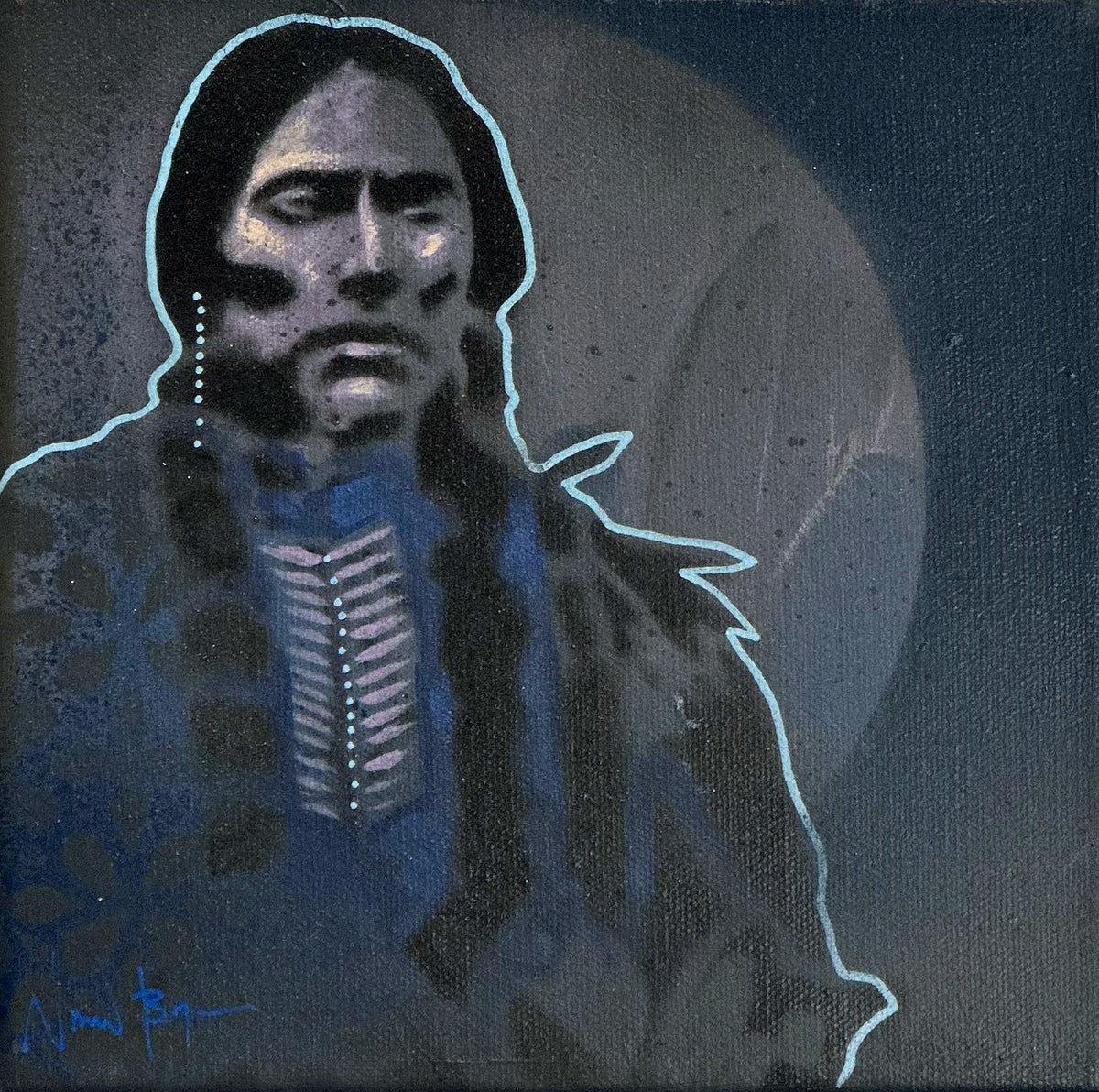 Quanah Comanche Moon by Nocona Burgess (Comanche) – FAMstore