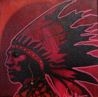 Quanah Red War Bonnet by Nocona Burgess (Comanche)