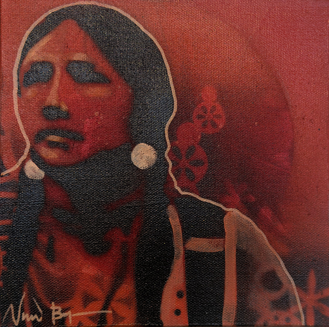 Red Woman by Nocona Burgess (Comanche)