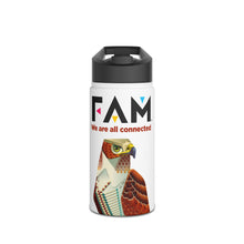 Load image into Gallery viewer, Family Discovery Center 12oz. Stainless Steel Water Bottle
