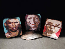 Load image into Gallery viewer, Beaded Portrait Cuffs by Shelby Rowe (Chickasaw)
