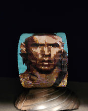 Load image into Gallery viewer, Beaded Portrait Cuffs by Shelby Rowe (Chickasaw)
