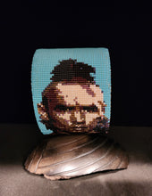 Load image into Gallery viewer, Beaded Portrait Cuffs by Shelby Rowe (Chickasaw)
