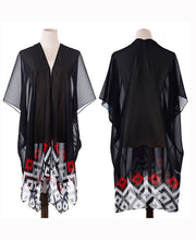 Load image into Gallery viewer, Sheer Jacket by Traci Rabbit (Cherokee)
