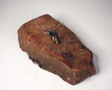 Load image into Gallery viewer, Corn Pendant (Silver &amp; Copper) by Steven &quot;Scissortail&quot; Morales (Lakota/Cherokee)
