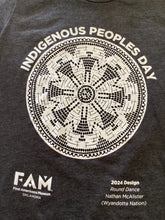 Load image into Gallery viewer, Adult Shirt - Indigenous Peoples Day 2024 (Heather Grey)
