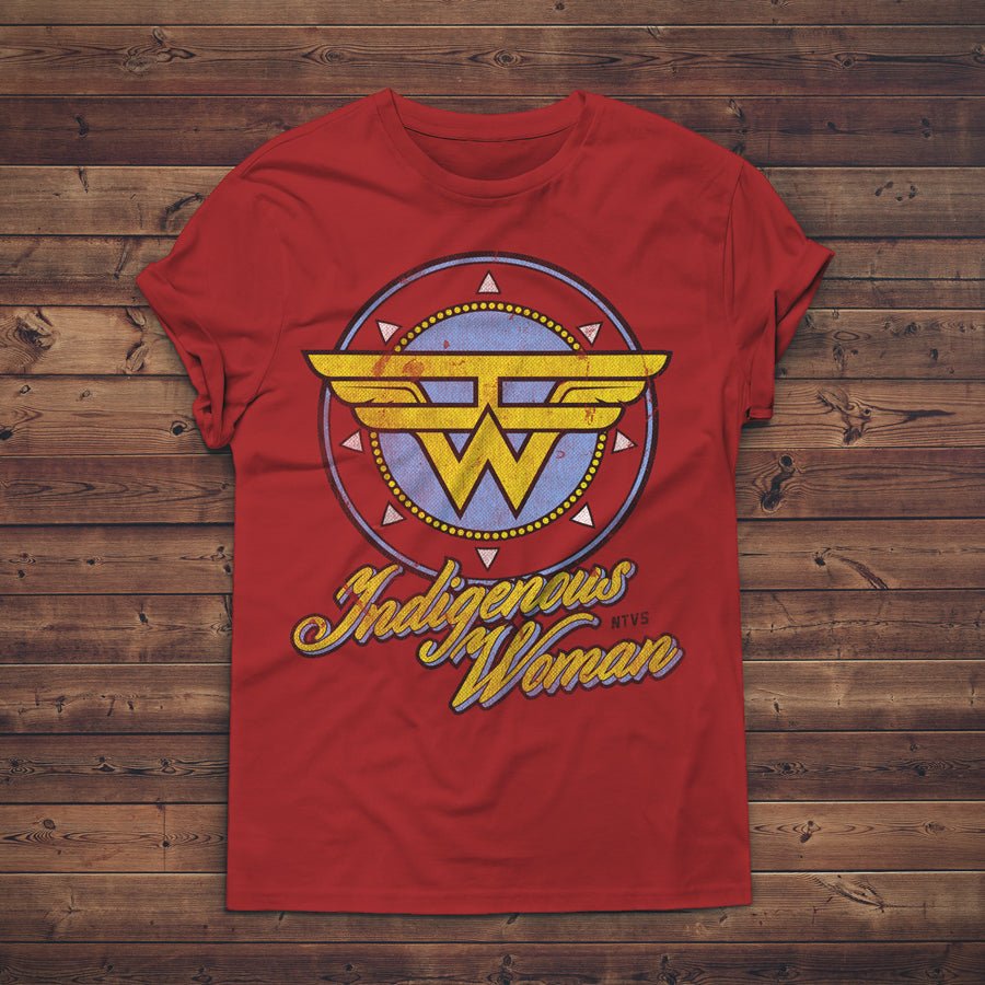 Adult Shirt - Indigenous Wonder Woman by NTVS