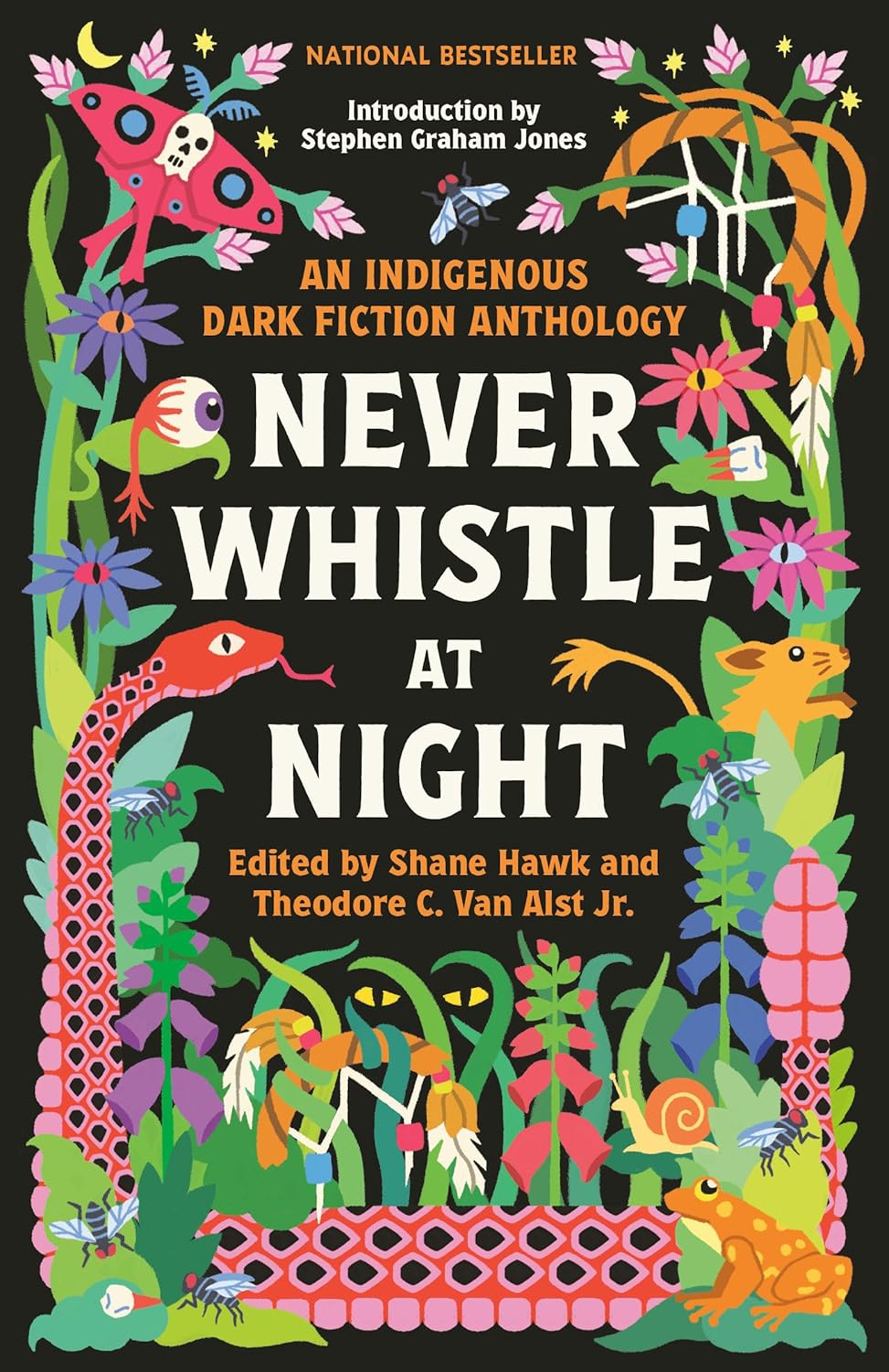 Never Whistle at Night: An Indigenous Dark Fiction Anthology edited by Shane Hawk and Theodore C. Van Alst Jr.